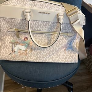 Never used Michael Kors weekender bag